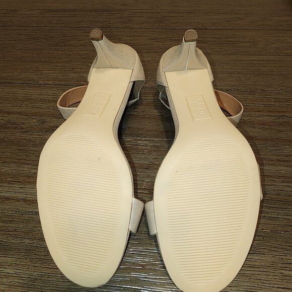 STYLE CO Women's Paycee Two-Piece Dress Sandals PLATINO 10M - Picture 11 of 13